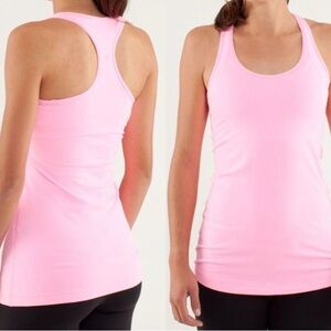 Lululemon Pink Racerback Tank Top - Women's Activewear